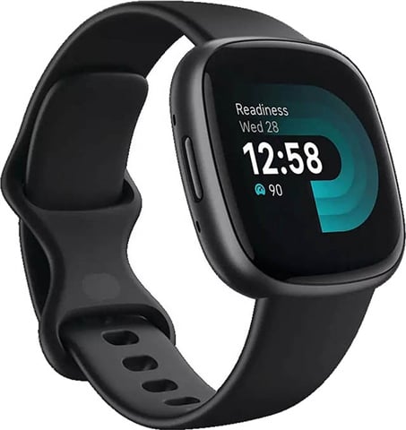 Fitbit Versa 4 Fitness Smartwatch Black Graphite B CeX IE Buy Sell Donate